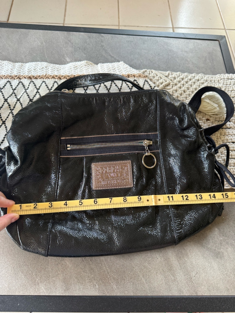 Coach Poppy Satchel w/ Strap